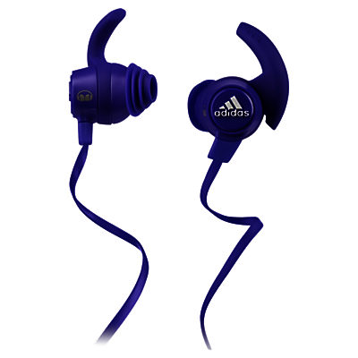 Adidas Response Canal Sports Headphones with In-Line Microphone Purple Adidas Response Canal Sports Headphones with In-Line Microphone Purple